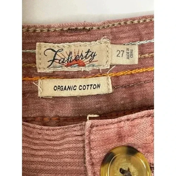 Faherty Endless cord pant Brownie size 27 - Picture 6 of 12